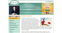 Desktop Screenshot of anguillacompany.net